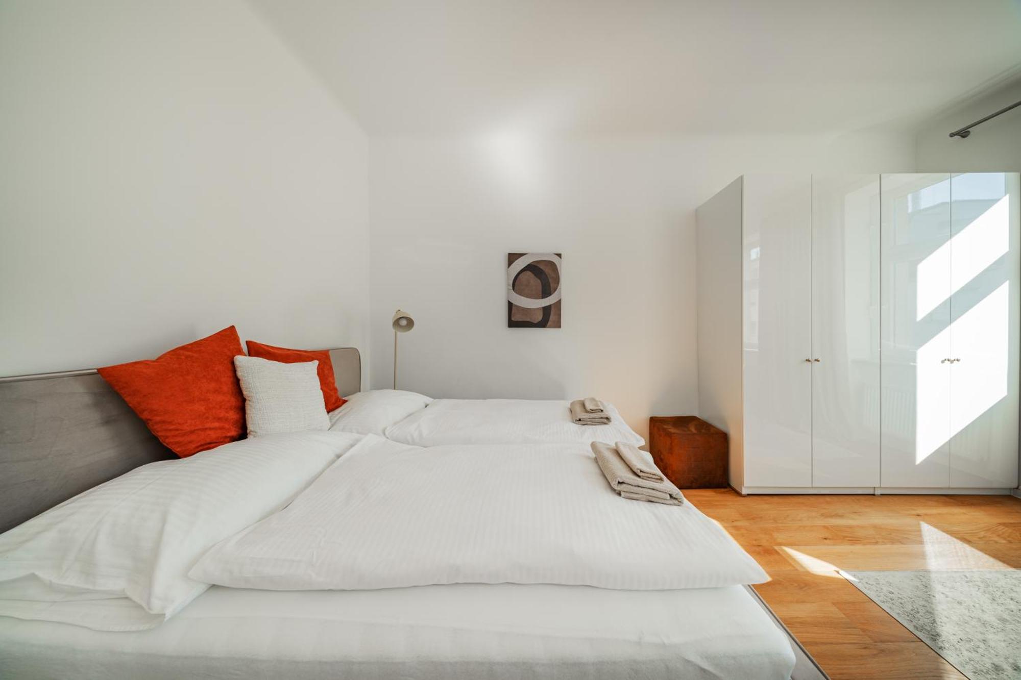 Sonnige Altbauwohnung Nahe Wien Hauptbahnhof Extérieur photo