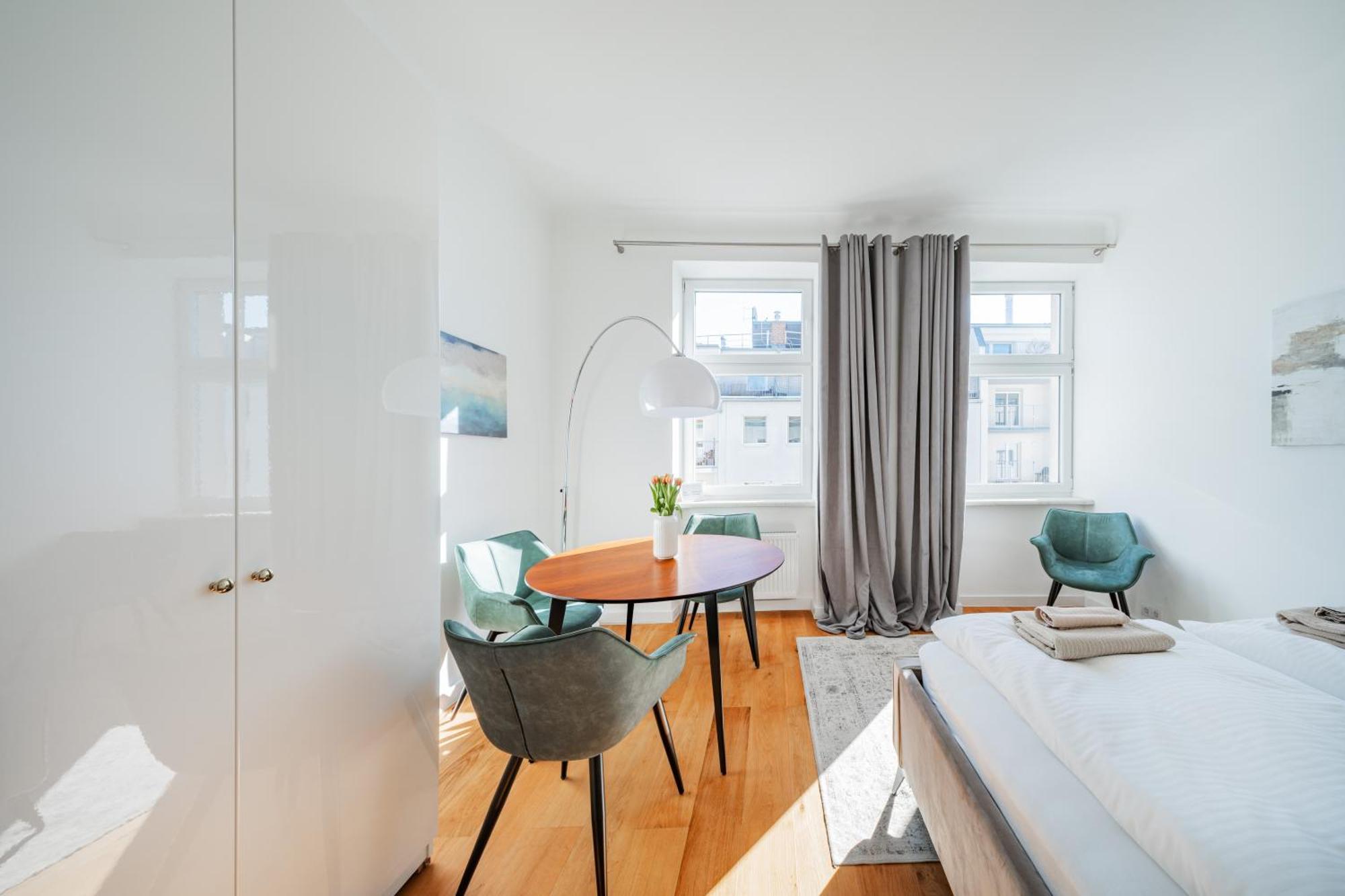 Sonnige Altbauwohnung Nahe Wien Hauptbahnhof Extérieur photo
